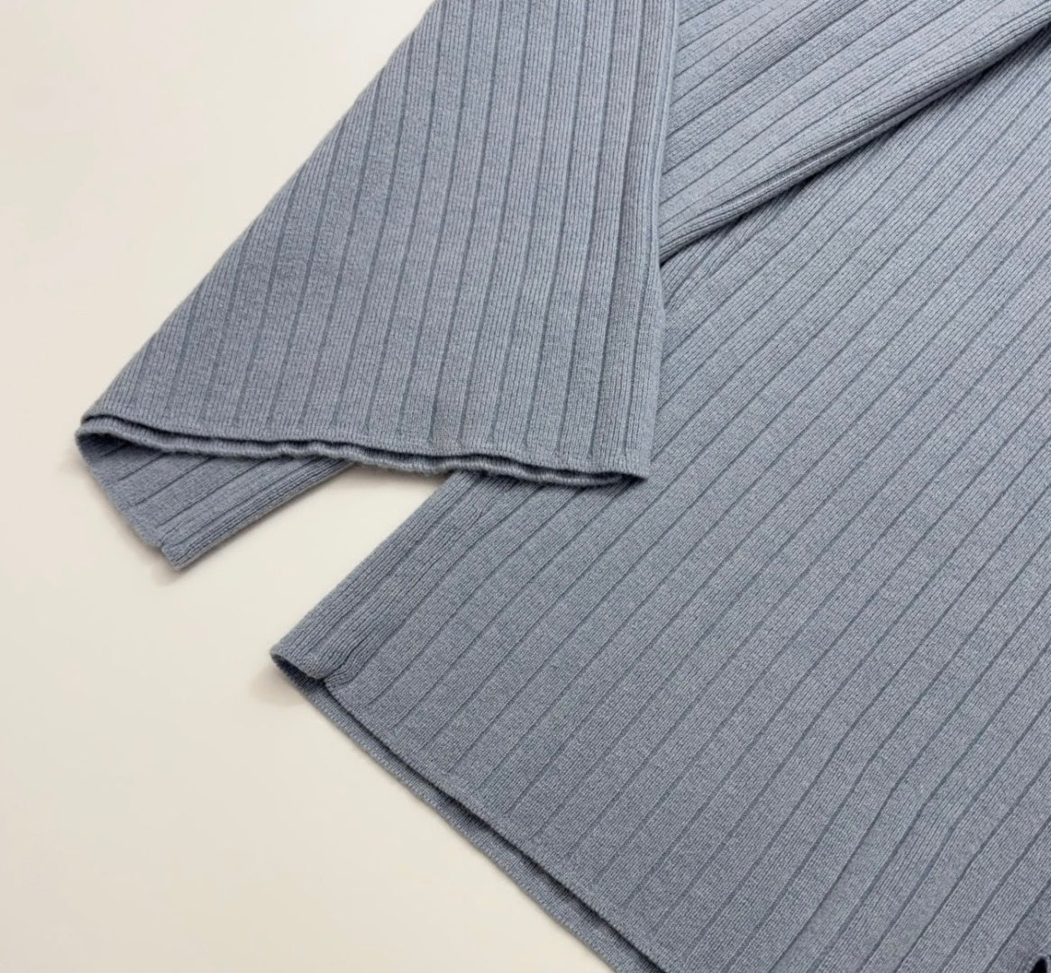 LORO PIANA 26S WIDE-LEG KNIT PANTS 974