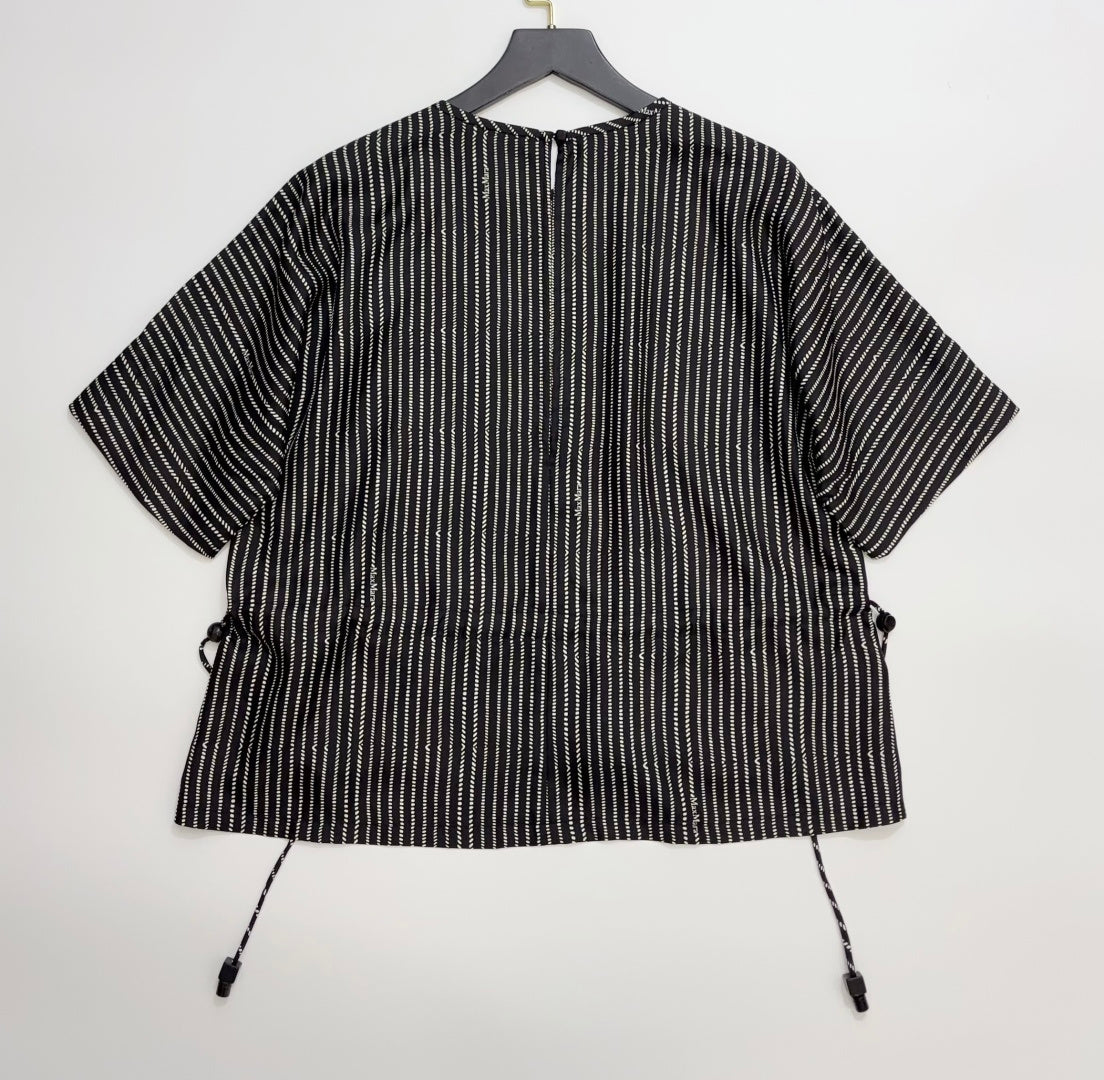MAXMARA 26S SHORT-SLEEVE DRAWSTRING TOP 281