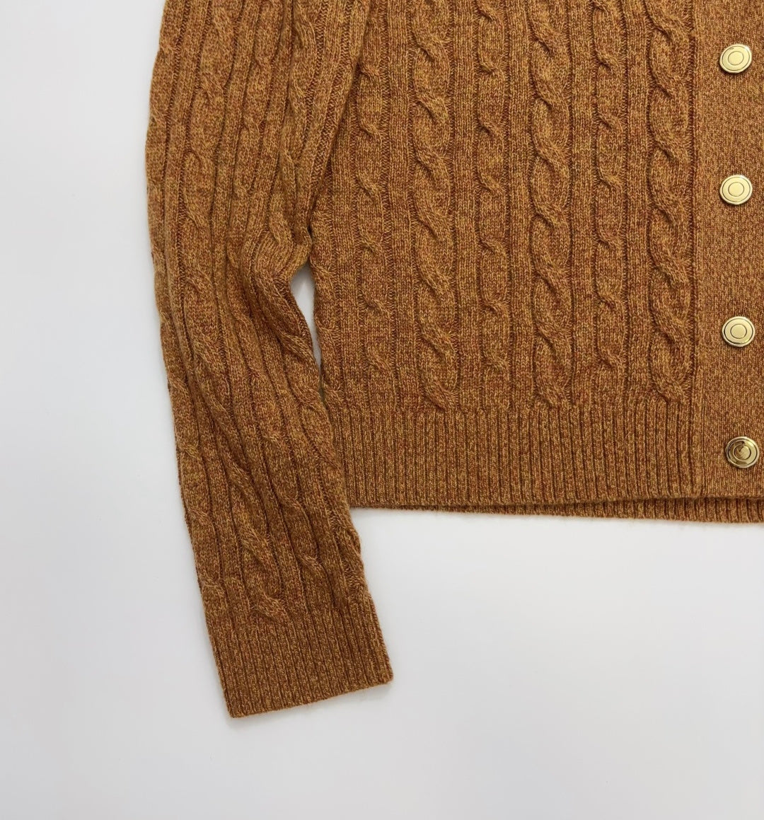 LORO PIANA 26S V-NECK KNIT CARDIGAN 975