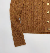LORO PIANA 26S V-NECK KNIT CARDIGAN 975