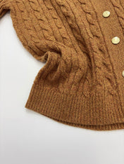 LORO PIANA 26S V-NECK KNIT CARDIGAN 975