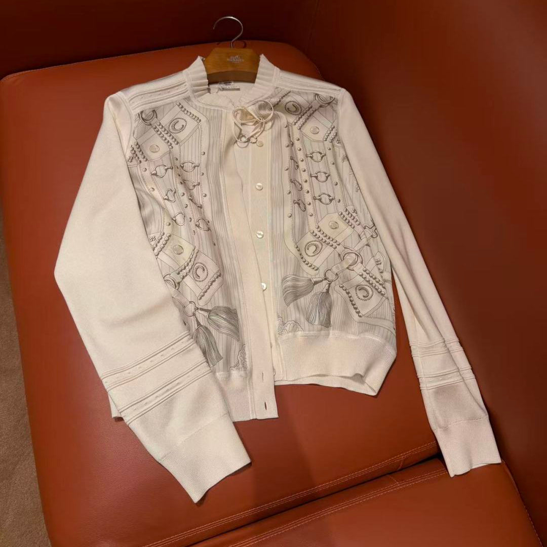 HERMES 26S KNIT CARDIGAN 787