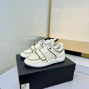 CHANEL 26S SNEAKERS IN WHITE TWEED AND CALFSKIN