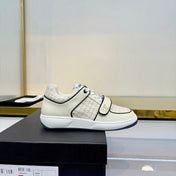 CHANEL 26S SNEAKERS IN WHITE TWEED AND CALFSKIN