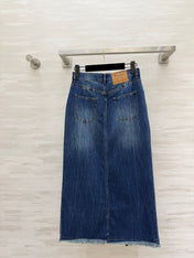 RALPH LAUREN 26S DENIM SKIRT 425