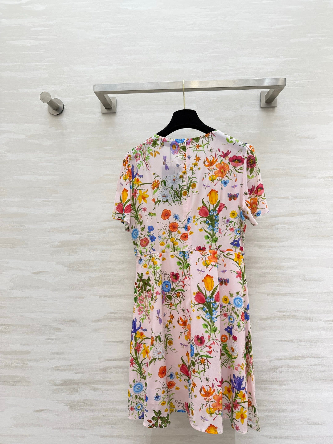 GUCCI 26S SHORT-SLEEVE MINI DRESS 398
