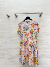 GUCCI 26S SHORT-SLEEVE MINI DRESS 398