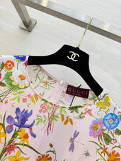 GUCCI 26S SHORT-SLEEVE MINI DRESS 398