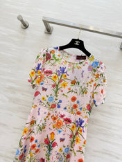 GUCCI 26S SHORT-SLEEVE MINI DRESS 398