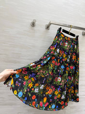 GUCCI 26S PLEATED MIDI SKIRT 397