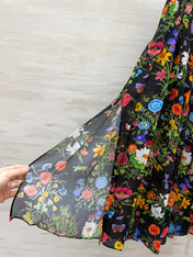 GUCCI 26S PLEATED MIDI SKIRT 397