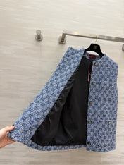 GUCCI 26S SLEEVELESS TWEED VEST 428