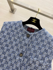 GUCCI 26S SLEEVELESS TWEED VEST 428