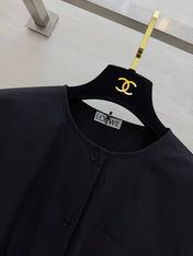 LOEWE 26S BELTED PUFF-SLEEVE SHIRT DRESS 565