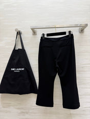YSL 26S CROPPED FLARED PANTS 508