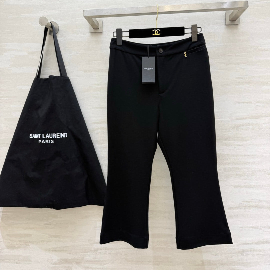 YSL 26S CROPPED FLARED PANTS 508