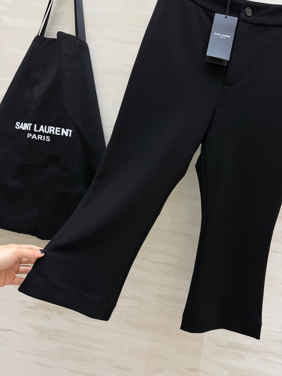 YSL 26S CROPPED FLARED PANTS 508