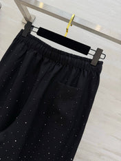 YSL 26S WIDE-LEG DRAWSTRING PANTS 505