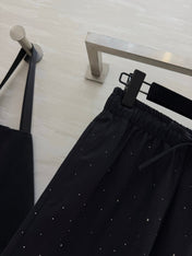YSL 26S WIDE-LEG DRAWSTRING PANTS 505