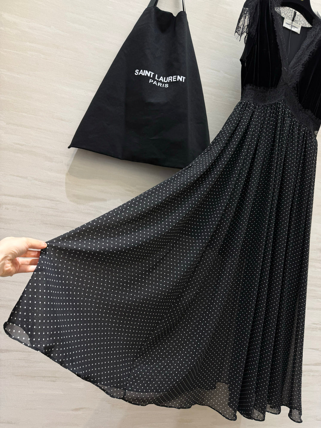 YSL 26S MAXI DRESS 460