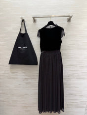 YSL 26S MAXI DRESS 460