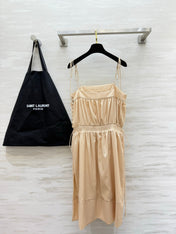 YSL 26S STRAP SLIP DRESS 459