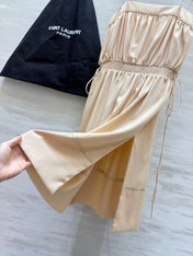 YSL 26S STRAP SLIP DRESS 459