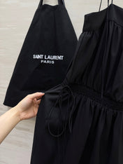 YSL 26S STRAP SLIP DRESS 458