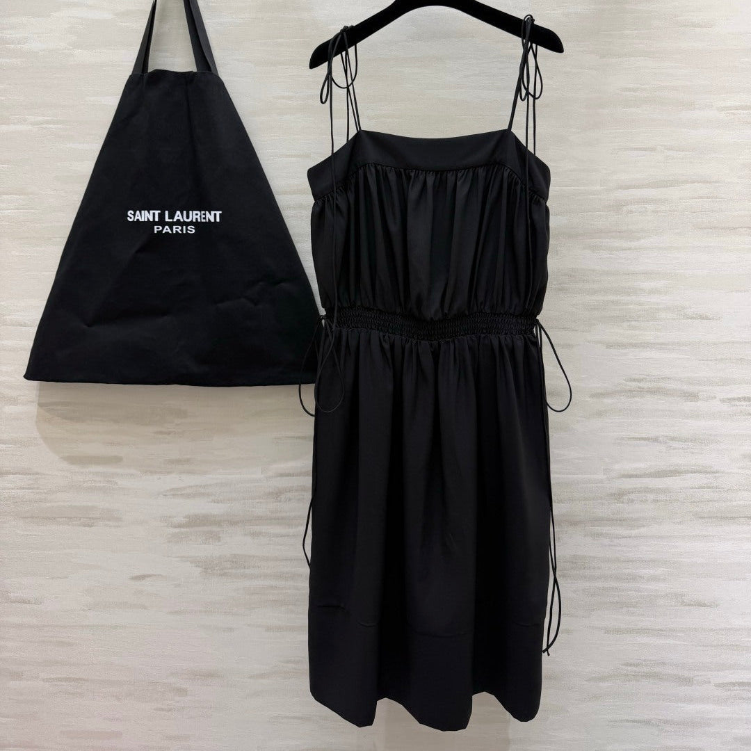 YSL 26S STRAP SLIP DRESS 458