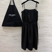 YSL 26S STRAP SLIP DRESS 458