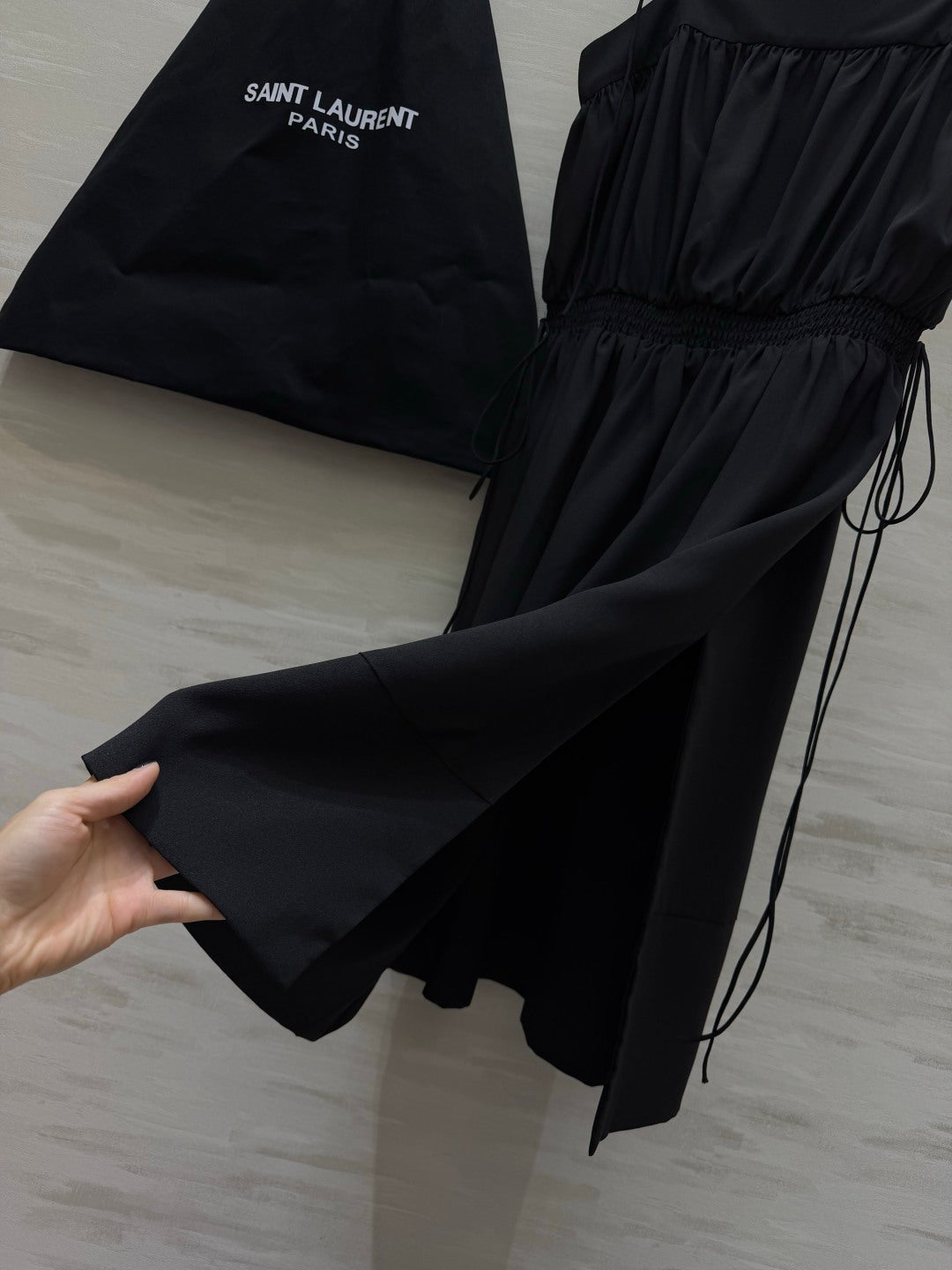 YSL 26S STRAP SLIP DRESS 458