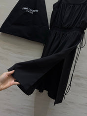 YSL 26S STRAP SLIP DRESS 458