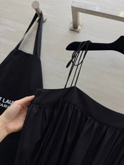 YSL 26S STRAP SLIP DRESS 458