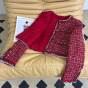 CHANEL 25S TWEED COAT 287