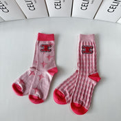 CELINE 26S CREW SOCKS 494264 (1 BOX)