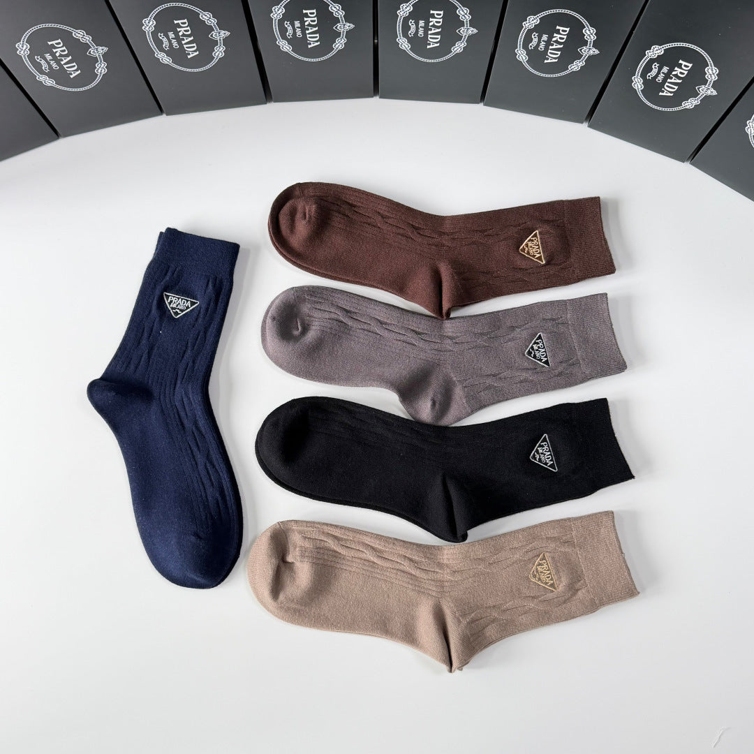PRADA 26S CREW SOCKS 114852 (1 BOX)