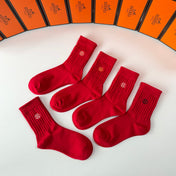 HERMES 26S CREW SOCKS 144089 (1 BOX)