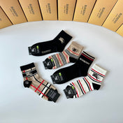 BURBERRY 26S ANKLE SOCKS 238698 (1 BOX)