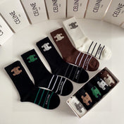 CELINE 26S CREW SOCKS 242039 (1 BOX)