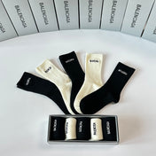 BALENCIAGA 26S CREW SOCKS 263816 (1 BOX)