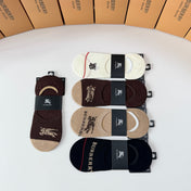 BURBERRY 26S NO-SHOW SOCKS 267243 (1 BOX)