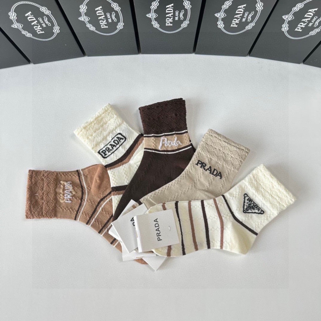 PRADA 26S ANKLE SOCKS 283723 (1 BOX)
