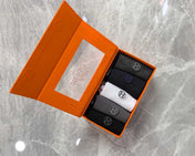 HERMES 26S CREW SOCKS 317608 (1 BOX)