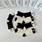CELINE 26S CREW SOCKS 341899 (1 BOX)