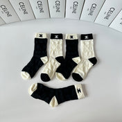 CELINE 26S CREW SOCKS 341899 (1 BOX)