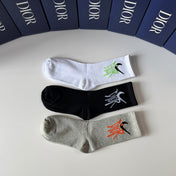 DIOR 26S CREW SOCKS 370244 (1 BOX)