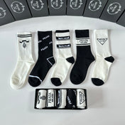 PRADA 26S CREW SOCKS 370248 (1 BOX)