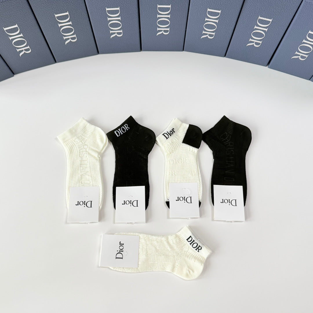 DIOR 26S ANKLE SOCKS 415702 (1 BOX)