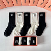 MIUMIU 26S CREW SOCKS 417721 (1 BOX)