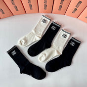 MIUMIU 26S CREW SOCKS 417721 (1 BOX)